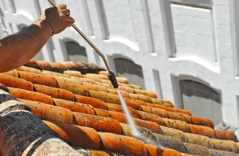 Nettoyage de toitures - Saint-Laurent-de-Mure